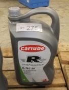 1x Carlube R-Tec 28 Fully Synthetic 5W-40 motor oil 5L