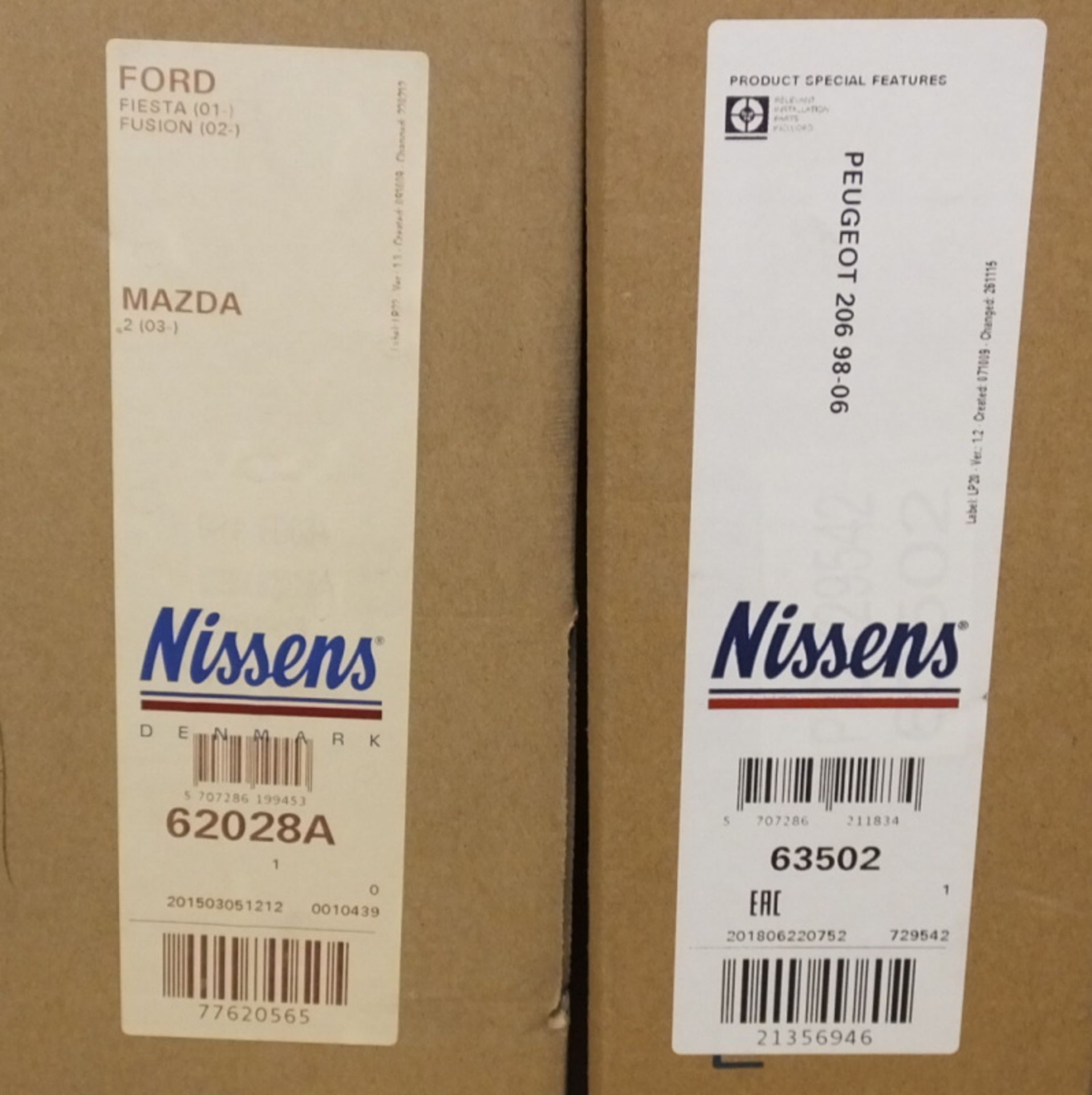 Nissens Radiators - Please see pictures for examples of part numbers. - Image 5 of 7