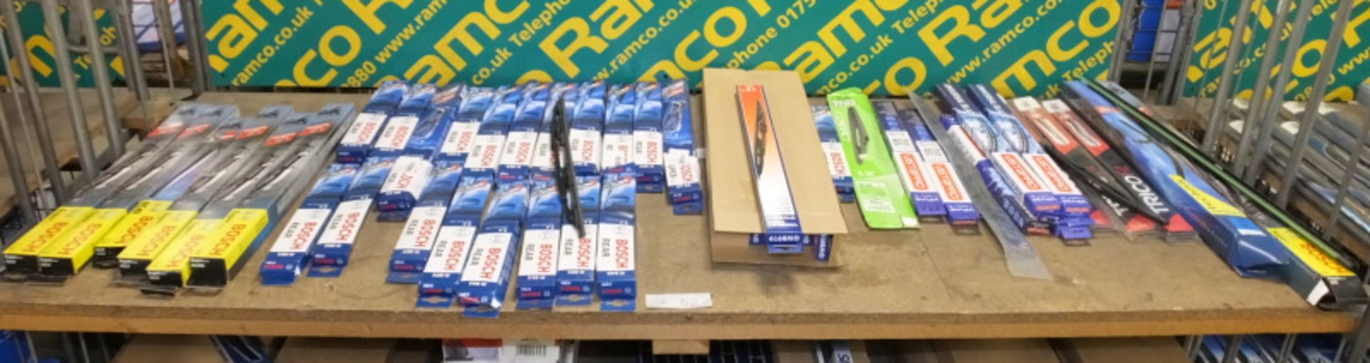 Wiper Blades Bosch, Vistapro, Unipart, Valeo, Tricofit