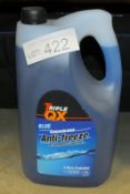 1x Triple QX Blue concentrated anti-freeze & summer coolant 5L