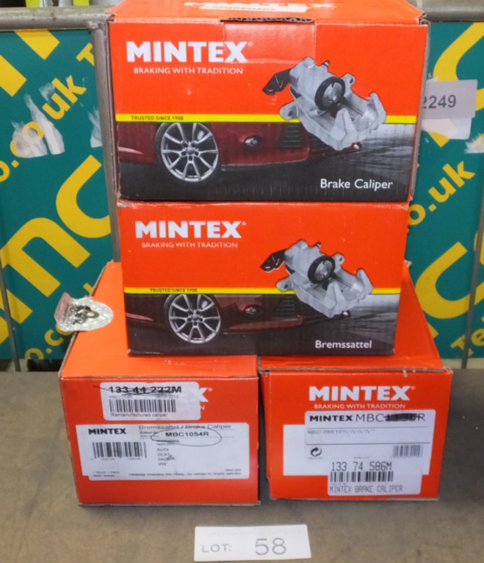 Mintex Brake Calipers - Please see pictures for examples of part numbers.
