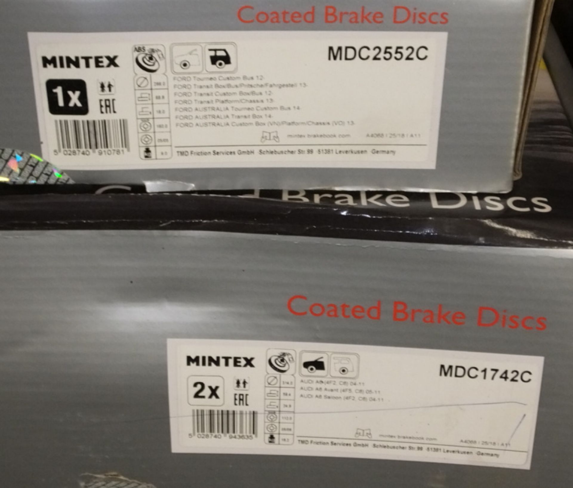 Mintex Brake Discs - Image 3 of 7