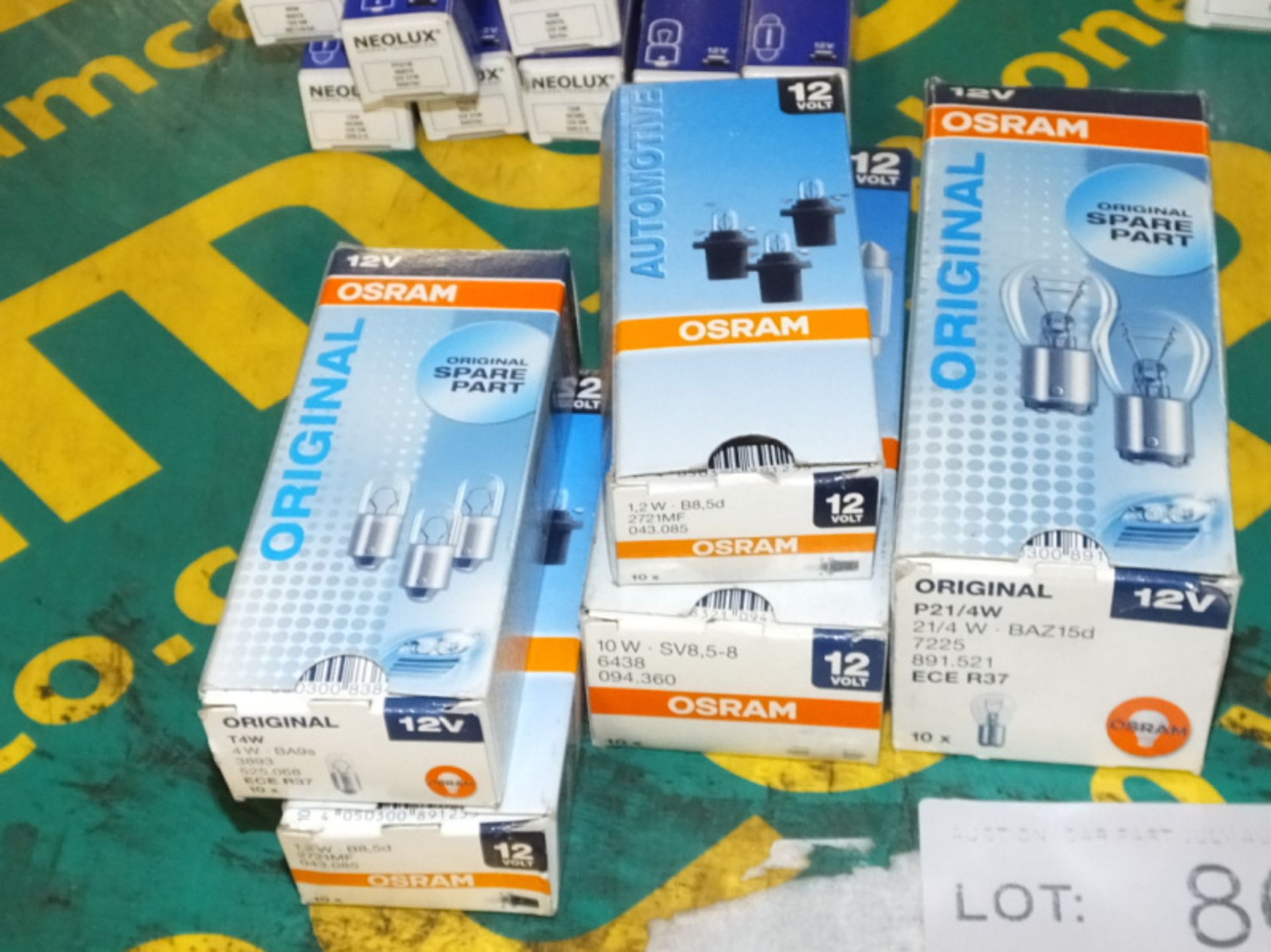 Various Bulbs - Neolux and Osram - Please see pictures for examples. - Image 4 of 8
