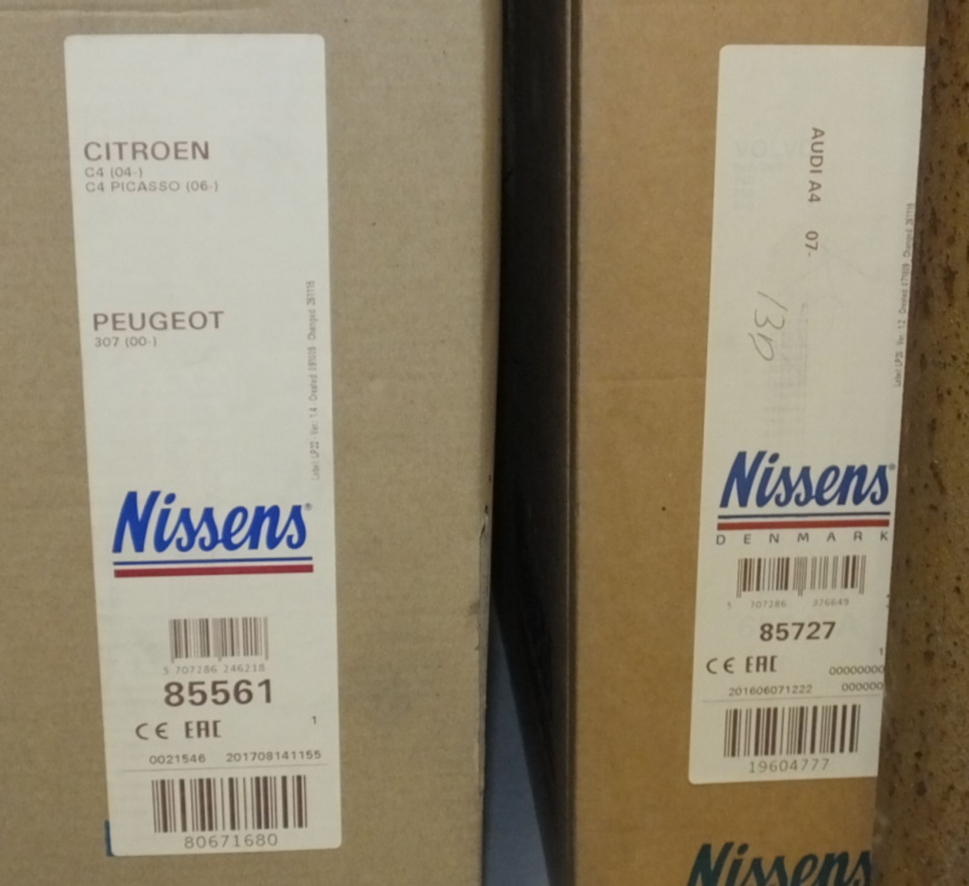 Nissens Radiators - Please see pictures for examples of part numbers. - Image 2 of 6