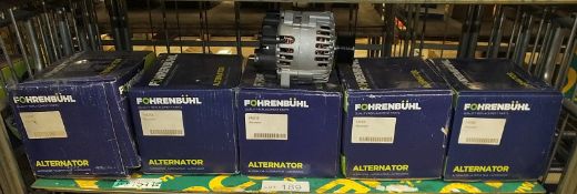 5x Fohrenbuhl Alternators - Please see pictures for examples of part numbers.