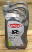 2x Carlube R-Tec 9 Fully Synthetic 0W-30 motor oil 5L