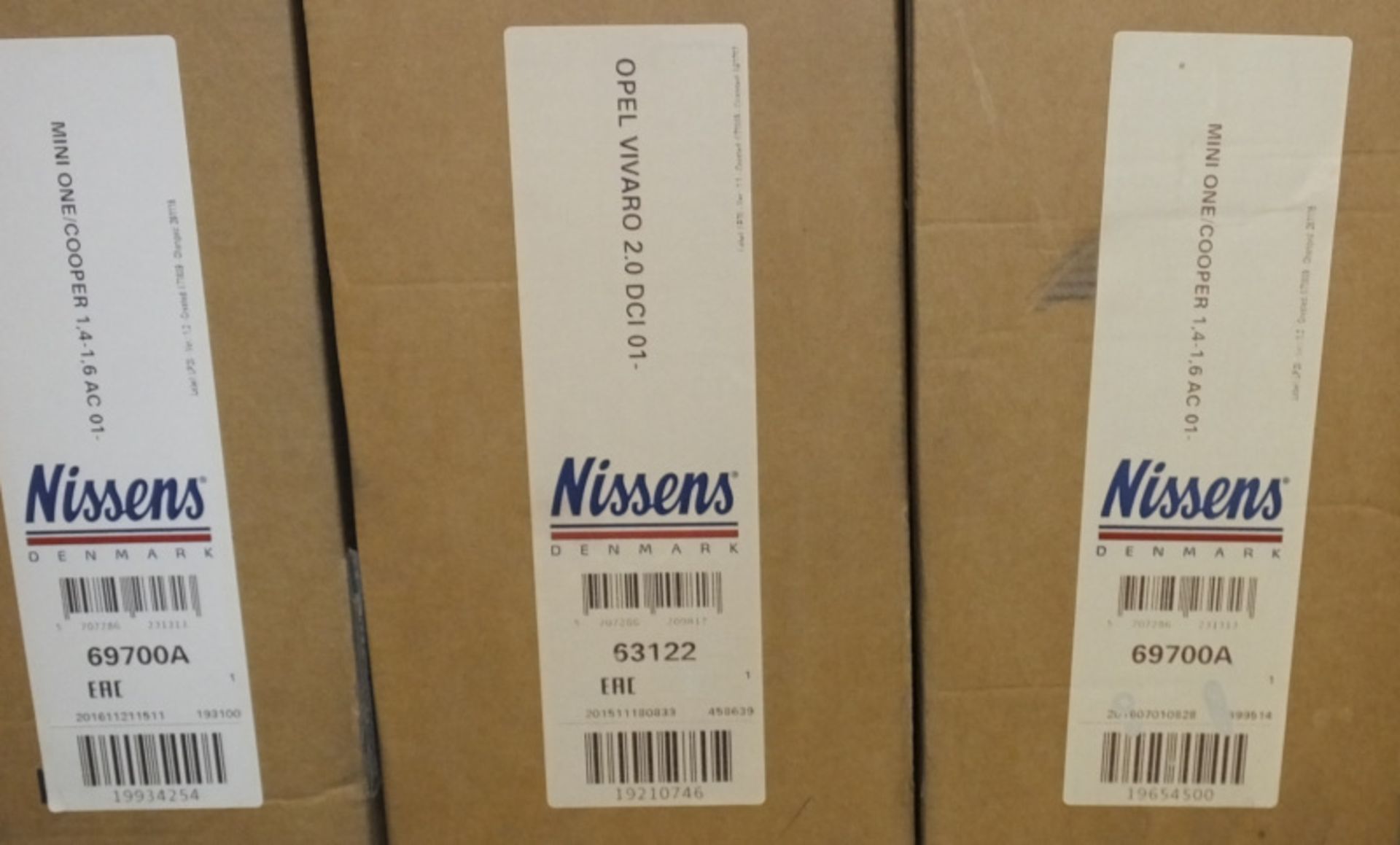 Nissens Radiators - Please see pictures for examples of part numbers. - Image 3 of 6