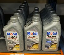 8x Mobil Super 3000 0W-30 formula P 1L, 4x Mobil Super 3000 0W-30 formula LD 1L & 6x Mobil