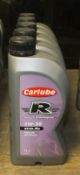 5x Carlube Fully synthetic 5W-20 Eco-flo Ford/JLR motor oil 1L