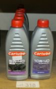 10x Carlube 5W-40 C3 low saps 1L & 1x Carlube 10W-40 mineral 1L