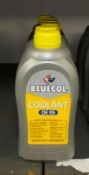 6x Bluecol Coolant OE 05 Heavy duty anti-freeze 1L