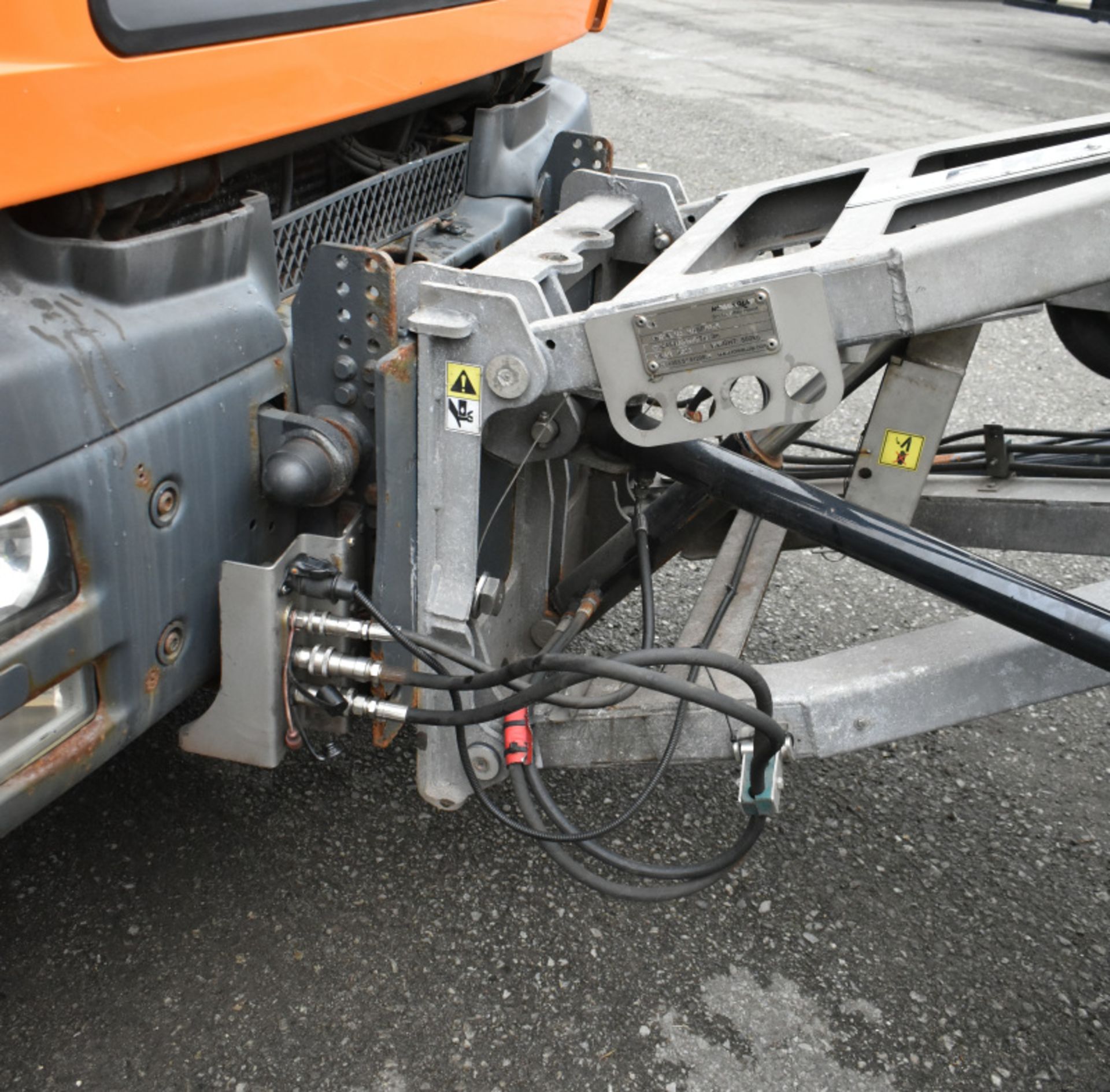 2008 (reg GN58 BXV) MAN TGM 26.330 6x4 with Romaquip 10m3 pre-wet gritter mount and 3m snow plough - Image 41 of 47