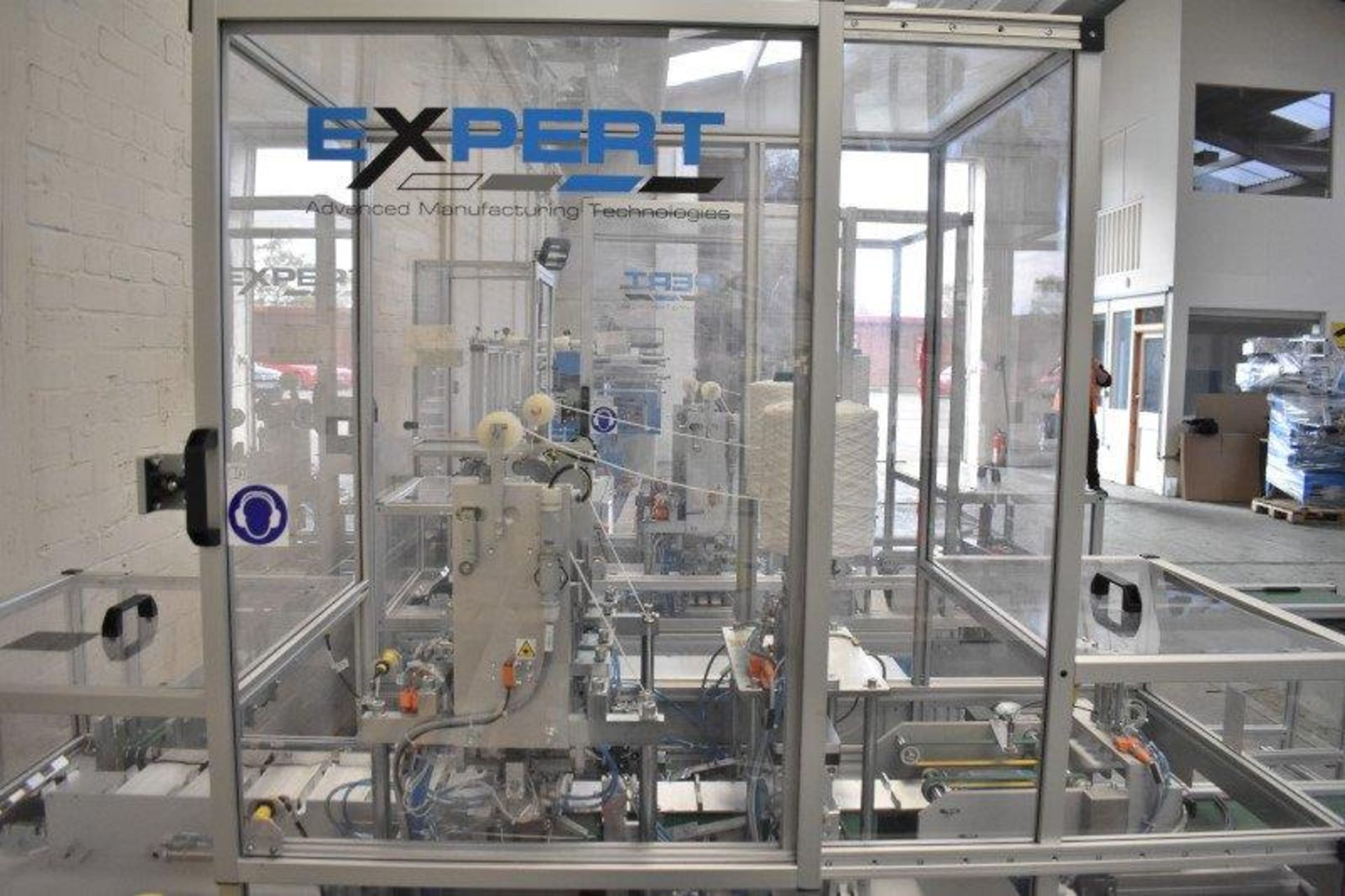 Expert fully automated Mask Making Machine including an Ilapak Smart flow wrapping packaging machine - Image 19 of 28