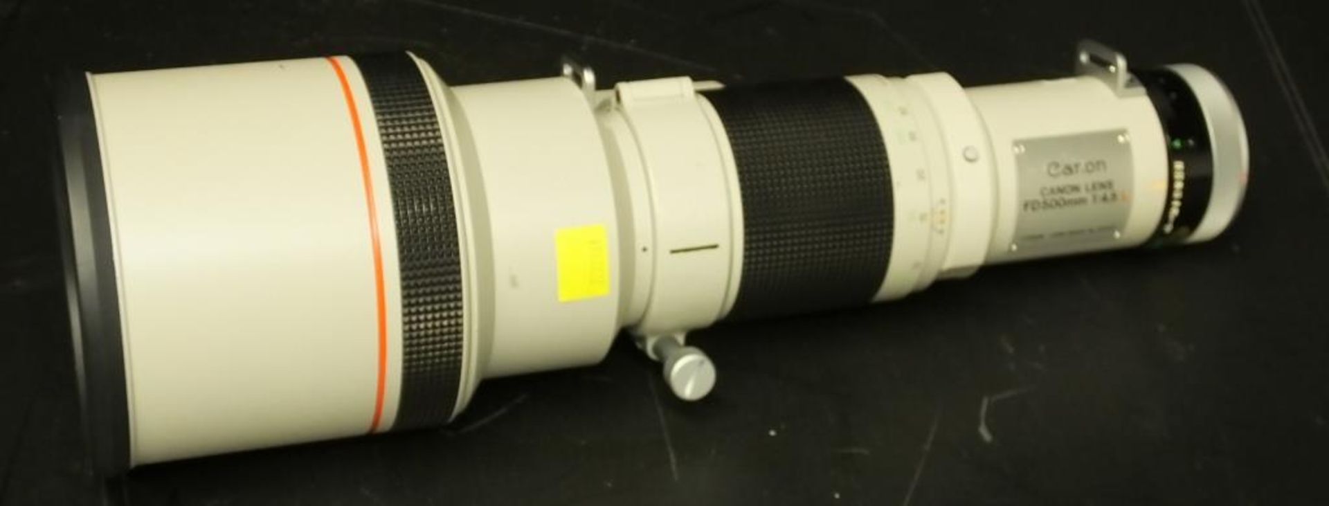Canon lens FD 500mm 1:4.5 L - serial 10310 - lens cover, Canon carry case - slight dent - Image 2 of 17