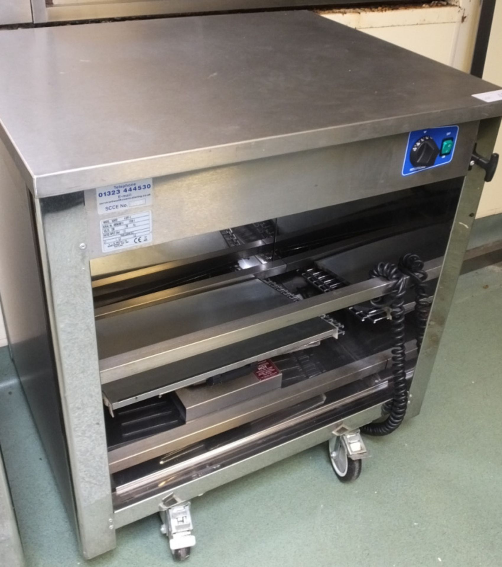 Moffat VCHC2 Versicarte Hot Cupboard Trolley - 230v - L830 x D680 x H910mm - Image 2 of 4