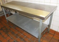 Stainless Steel Prep Table - L1830 x D640 x H860mm