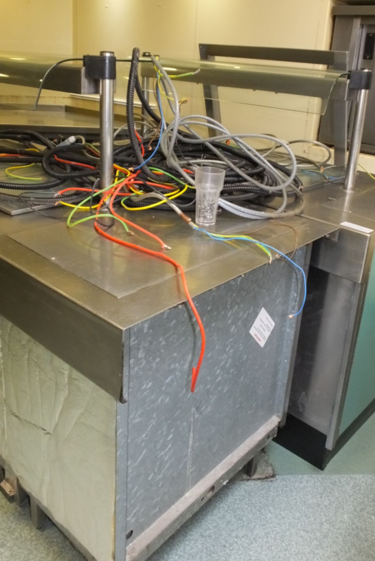 3x Moffat Servery Units with Hot Cupboard, Bain Marie & Plate Lift - 240v - dimensions in desc. - Image 8 of 9