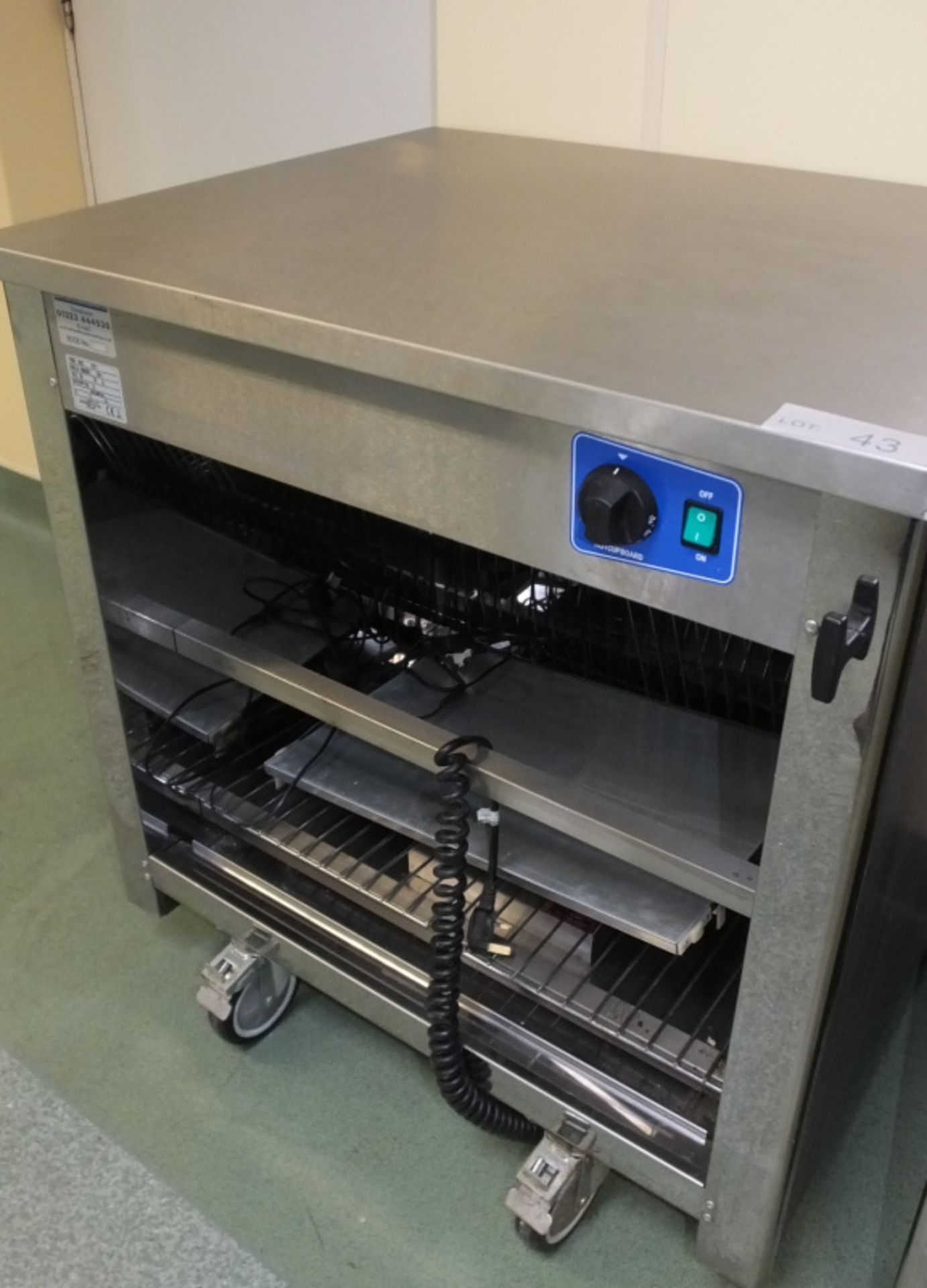 Moffat VCHC2 Versicarte Hot Cupboard Trolley - 230v - L830 x D680 x H910mm - Image 2 of 4