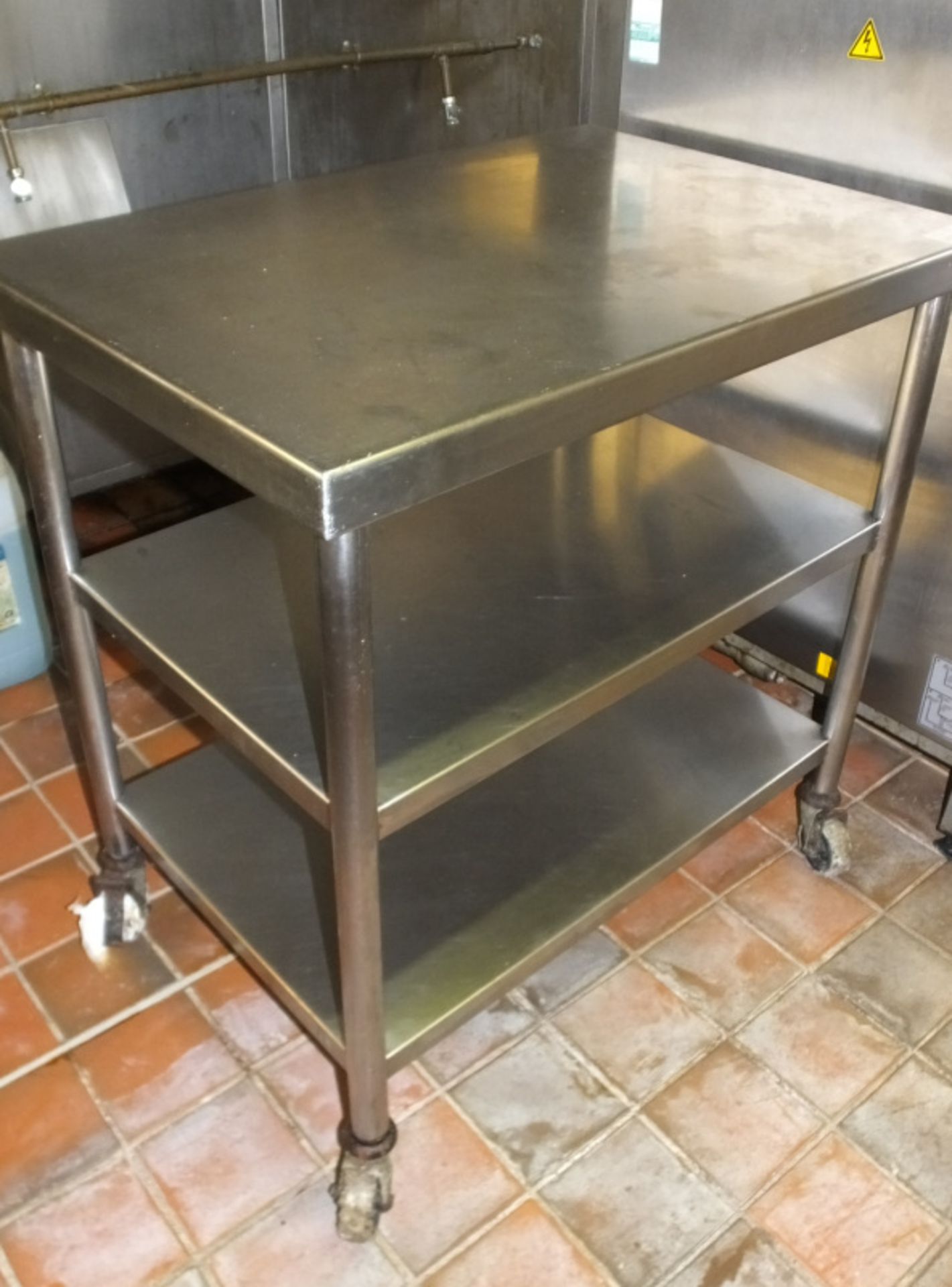 Stainless Steel Trolley - L860 x D600 x H885mm - Image 2 of 3