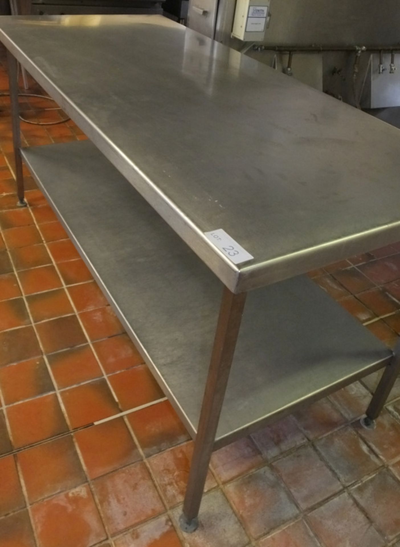 Stainless Steel Prep Table - L1800 x D800 x H890mm - Image 2 of 3