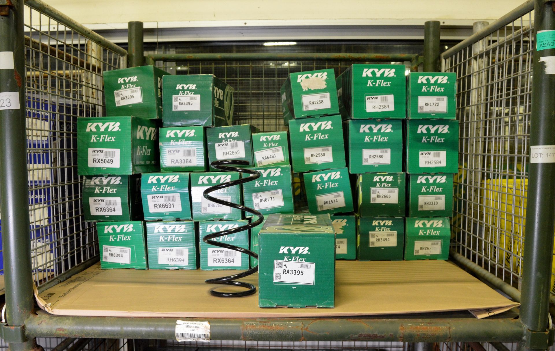 Vehicle parts - KYB K-flex coil springs - see pictures for models and types