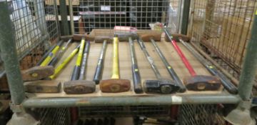 12x Heavy Duty Large Sledge Hammers