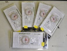 5x SILVA Expedition 4 Militaire Compass