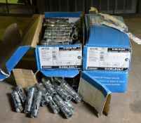 Rawbolt bright zinc plated bolts - R-RB M12W - 4 boxes