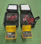 2x Robin Insulation Continuity Testers KMP 3075DL