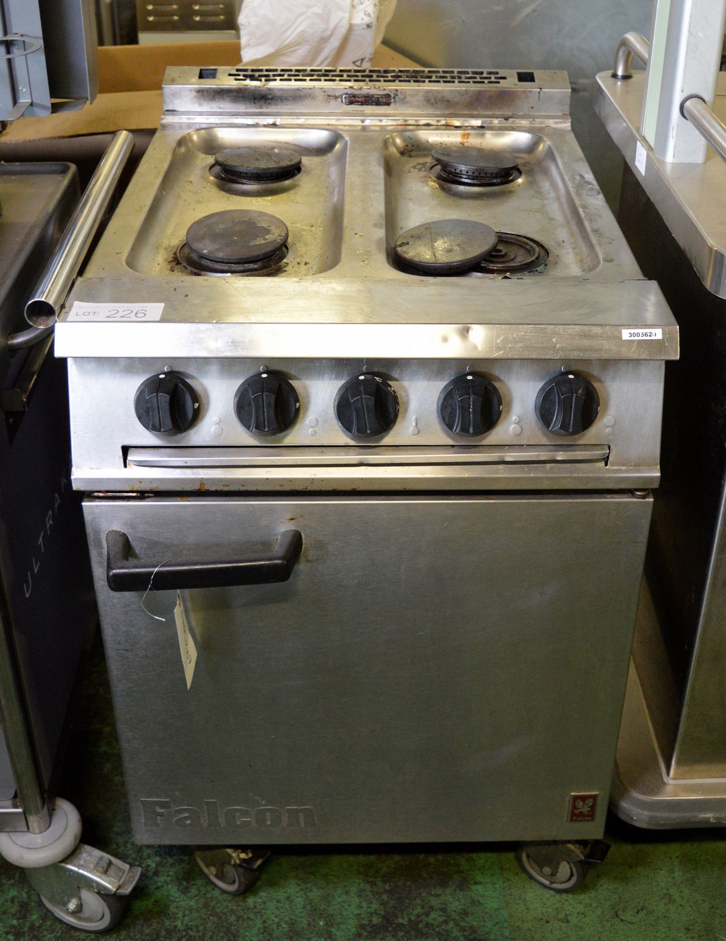 Falcon 4 Burner Oven Range - 600mm x 770mm x 900mm