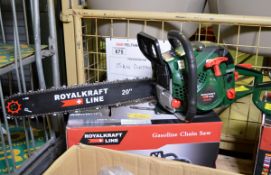 Royal Kraft Line Gasoline Chain saw