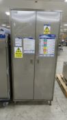 COSHH Vented Cupboard & Integrated Sink W 900mm x D 650mm x H 2000mm