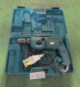 Makita HP2040 Portable Electric Hammer Drill 110v