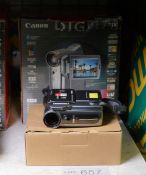 Canon MVX10i Digital Video Camcorder + Accessories