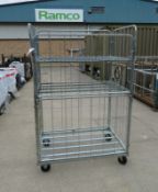 Mobile Wire Caged Trolley L 1200mm x W 800mm x H 1820mm