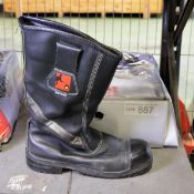 Rosenbauer Twister Tornado Austria - used fire fighter boots