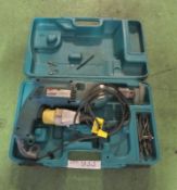 Makita HP2040 Portable Electric Hammer Drill 110v