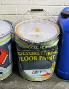 FloorMaster Polyurethane floor paint - Grey - 20LTR