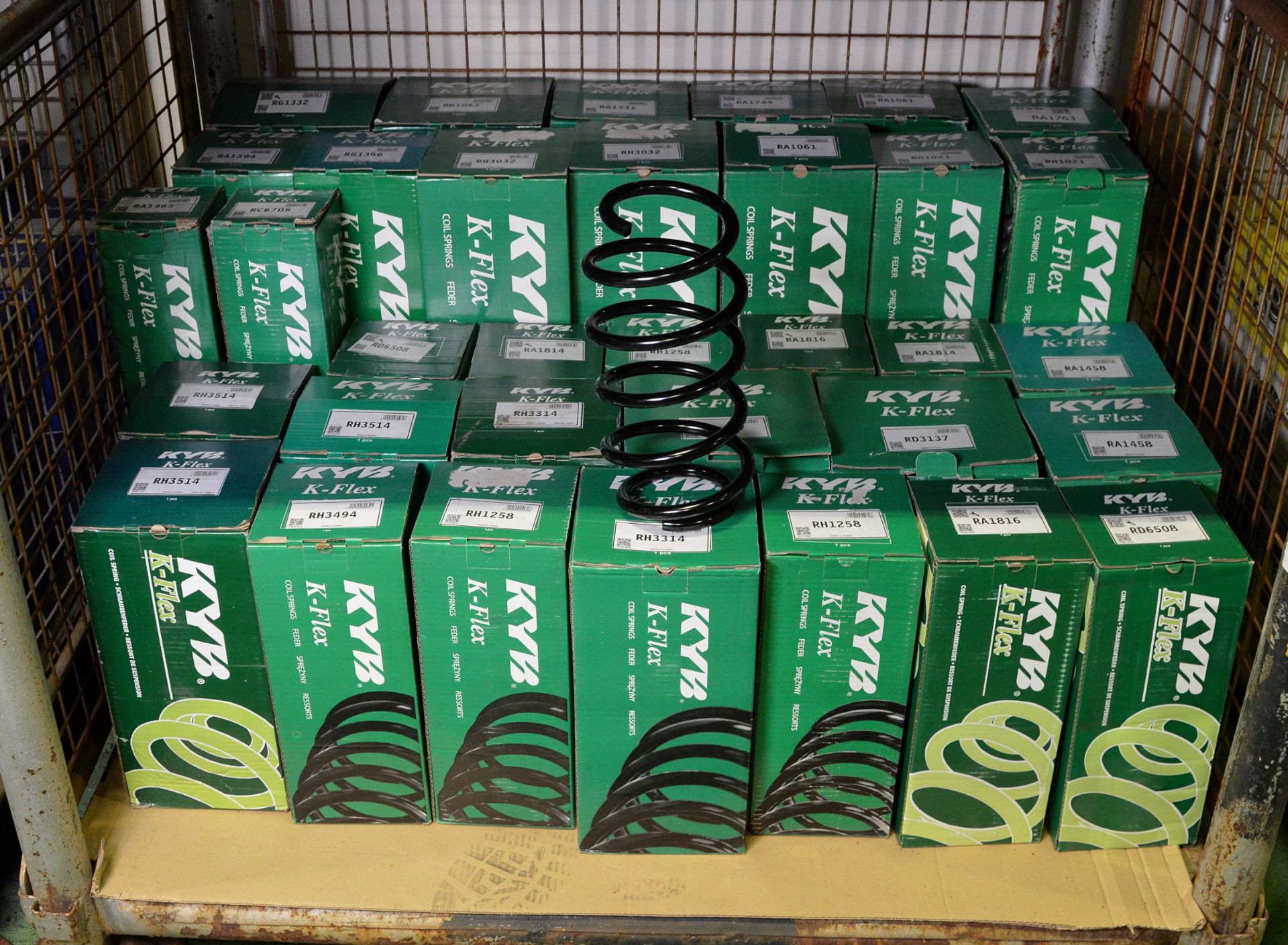 Vehicle parts - KYB K-flex coil springs - see pictures for models and types