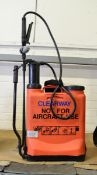 Orange Backpack 12ltr Sprayer With Pump Handle