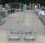 2x Metal roll cages