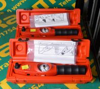 2x Gedore ADS12A Dial Measure Torque Wrenches 4-120 lbf.in