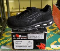 U-Power safety shoes - see pictures for types & size