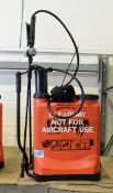 Orange Backpack 12ltr Sprayer With Pump Handle