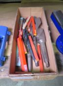 Box of HSS tapier shank drills