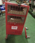 Red Rad mobile heater - broken stand needs repair