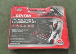 Dekton 7 Pc Mechanics Screwdriver set