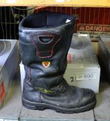 Rosenbauer Twister Tornado Austria - used fire fighter boots