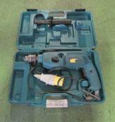 Makita HP2040 Portable Electric Hammer Drill 110v