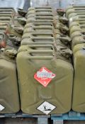 5x Ex-MOD Jerry Cans